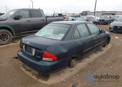 2003 Nissan Sentra Gxe from USA, damaged, VIN 3N1CB51D43L815897
